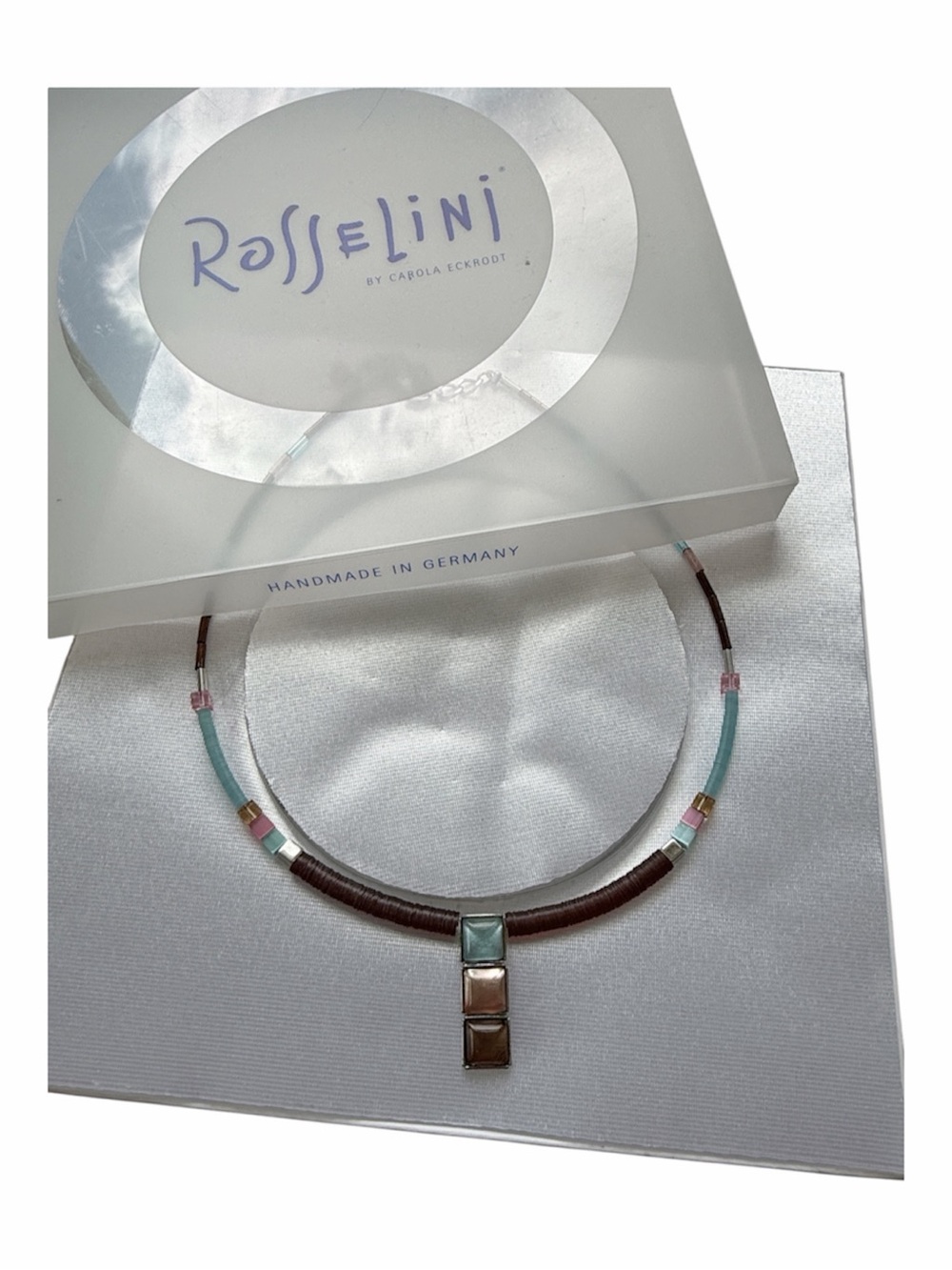 Pastel Multi-Accent Pendant Necklace